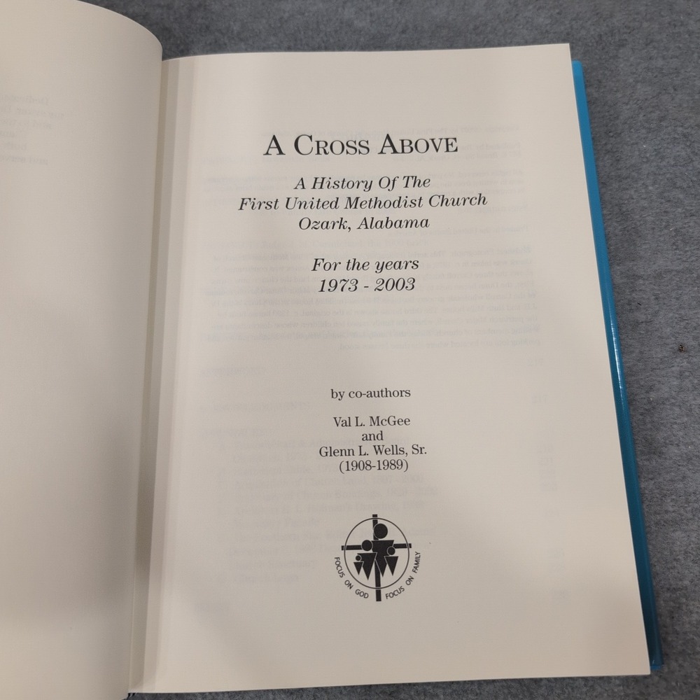 A Cross Above First United Methodist Church Ozark Alabama History 1973 2003 Book - Picture 5 of 7